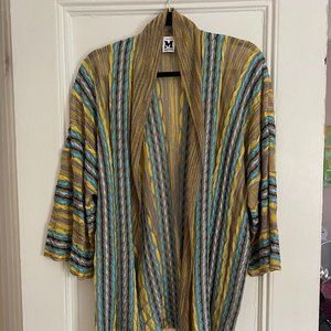Yellow and blue M Missoni Sweater - Size Large